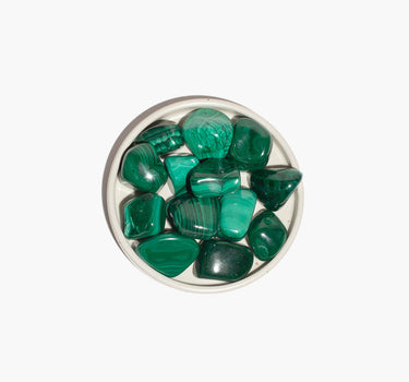 Malachite Tumbled Healing Crystal – Personal Growth/Willpower