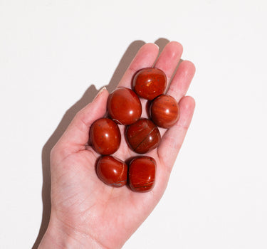 Red Jasper Tumbled Healing Crystal – Soothing/Protection