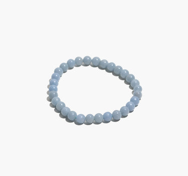 Angelite Crystal Healing Bracelet – Round