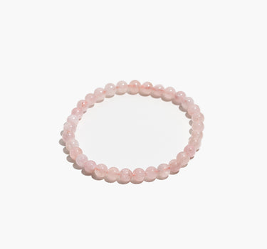 Morganite Crystal Healing Bracelet – Round