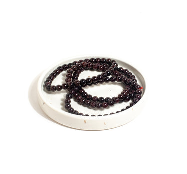 Garnet Crystal Healing Bracelet – Round