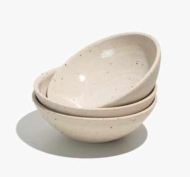 Stoneware Ceramic Sage Bowl – Speckled