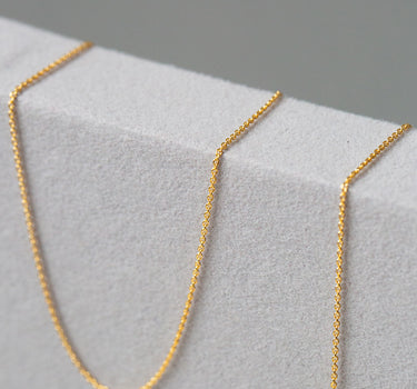 Cable Chain – Gold Vermeil