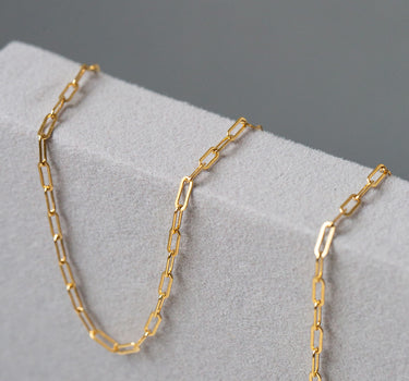 Paperclip Chain – Gold Filled