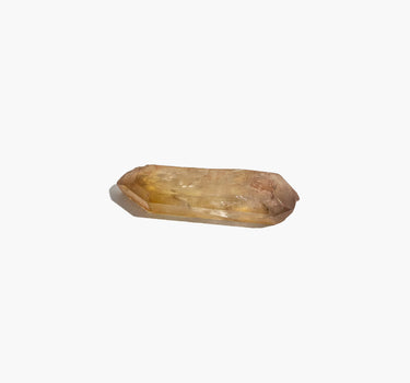 Natural Rough Zambian Citrine Crystal Point (Double Termination) – N°10