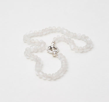 Selenite Crystal Candy Necklace – Smooth