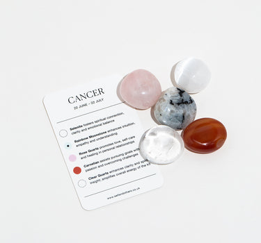 Cancer Crystal Healing Zodiac Kit