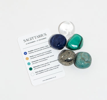 Sagittarius Crystal Healing Zodiac Kit