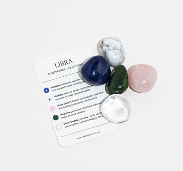 Libra Crystal Healing Zodiac Kit