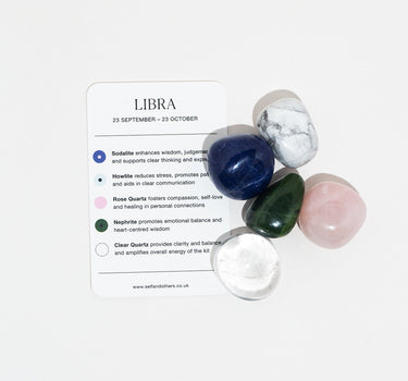 Libra Crystal Healing Zodiac Kit