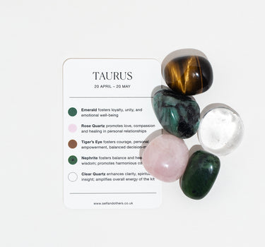 Taurus Crystal Healing Zodiac Kit