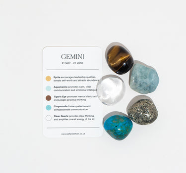 Gemini Crystal Healing Zodiac Kit