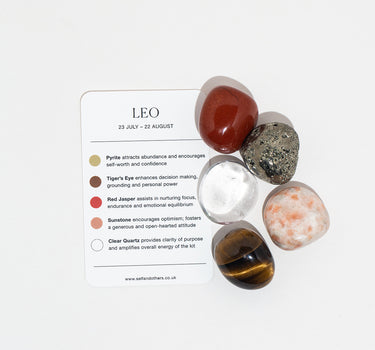 Leo Crystal Healing Zodiac Kit