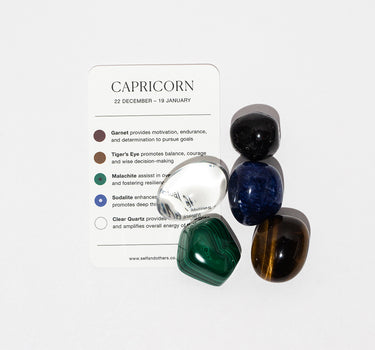 Capricorn Crystal Healing Zodiac Kit
