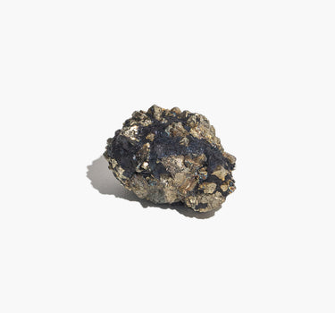 Super Nova Pyrite (Marcasite with Graphite) Cluster – N°04