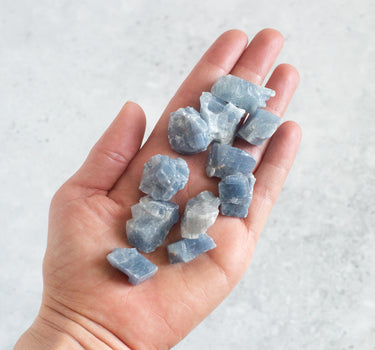 Blue Calcite – Mini Rough Chunks - Self & Others