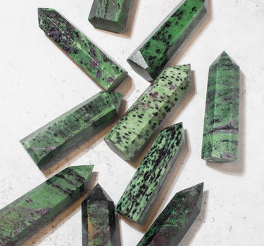 Ruby-in-Zoisite Polished Tower - Self & Others