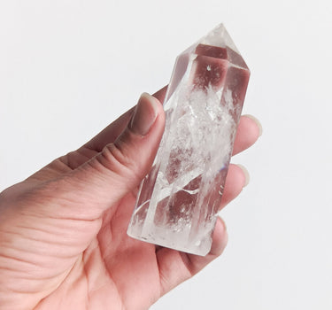 Clear Quartz Polished Tower - Self & Others