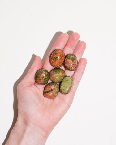 Unakite Tumbled Healing Crystal – Relationships/Healing - Self & Others