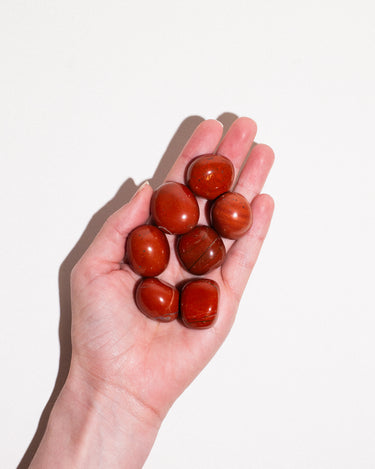Red Jasper Tumbled Healing Crystal – Soothing/Protection - Self & Others