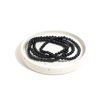 Obsidian Crystal Healing Bracelet – Round