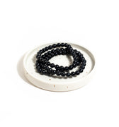 Shungite Round Crystal Healing Bracelet – Round - Self & Others