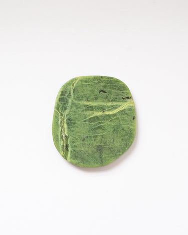 Nephrite Jade Smooth Edge Slice - 01 - Self & Others