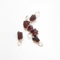 Silver Birthstone Charms – Rough - Self & Others