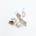 Silver Birthstone Charms – Rough - Self & Others