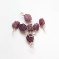Silver Birthstone Charms – Rough - Self & Others