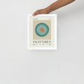 Sagittarius Astrology Zodiac Gradient Framed Poster - Self & Others