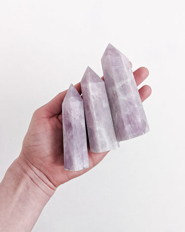 Kunzite Polished Tower - Self & Others