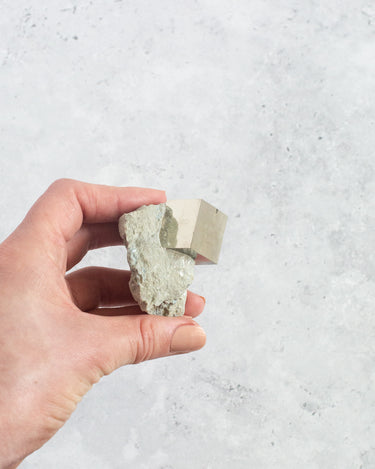 Pyrite Cube On Matrix – N°03 - Self & Others