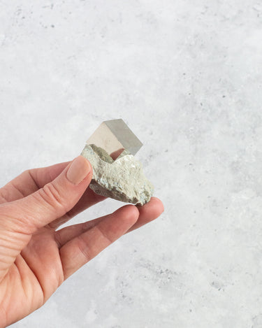 Pyrite Cube On Matrix – N°03 - Self & Others